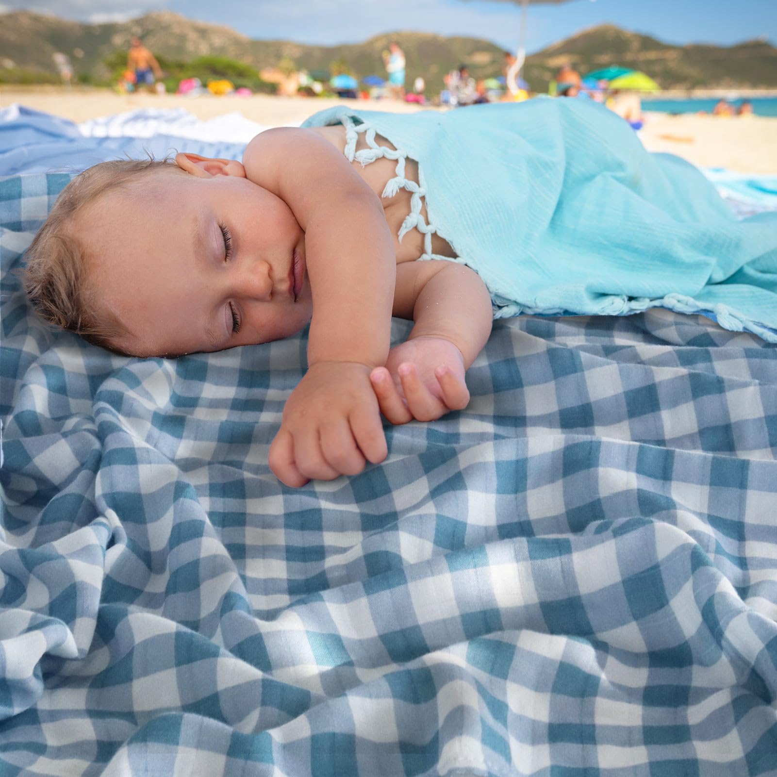 LifeTree swaddle blanket with gift-ready packaging makes a thoughtful baby shower gift.