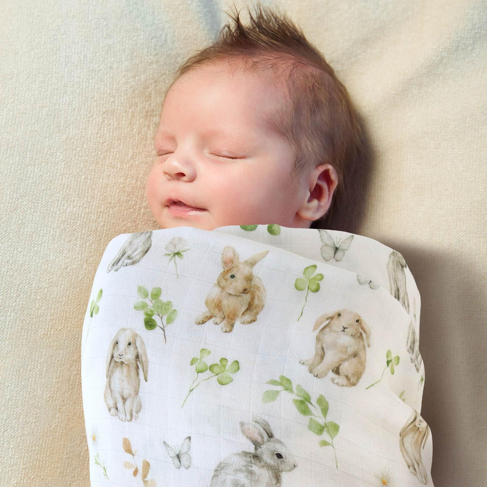 LifeTree swaddle ideal for hospital bags and newborn photo sessions.