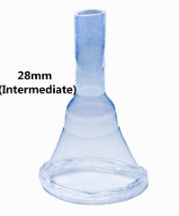 LifeVV 1000ml leg bag with 18 inch tubing assembled.