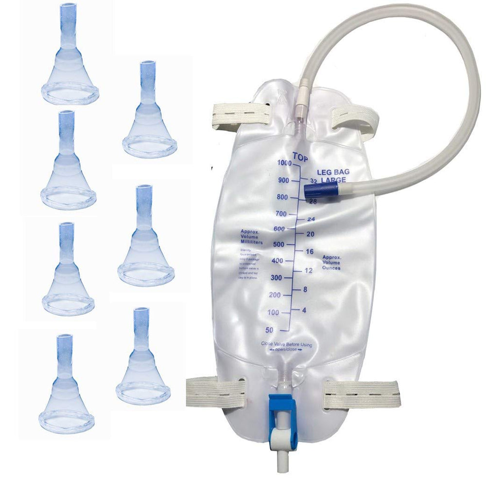 LifeVV male complete kit in full view for urinary management.
