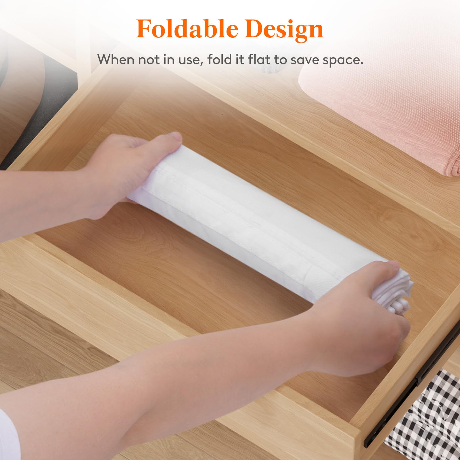 Lifewit bathroom-friendly organizer for towels and wipes.
