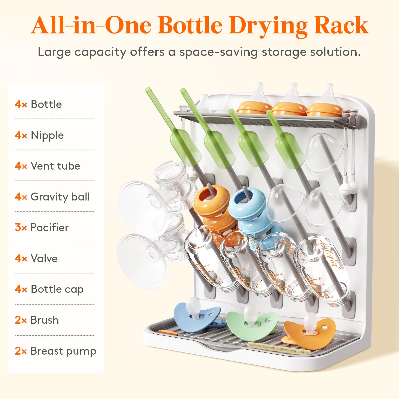 Lifewit bottom drain tray is removable for flexible drying tasks
