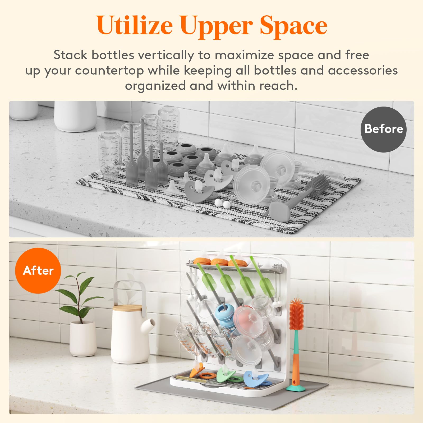 Lifewit compact countertop design fits small kitchens