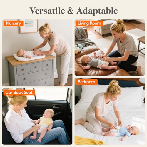 Sturdy construction of Lifewit Felt Diaper Caddy for daily use