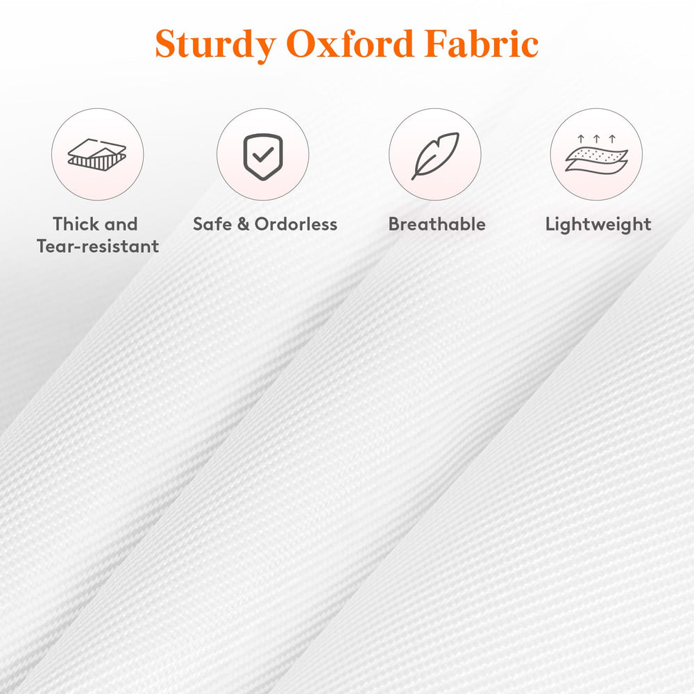 Lifewit oxford cloth finish demonstrates tear-resistance and lightweight durability.