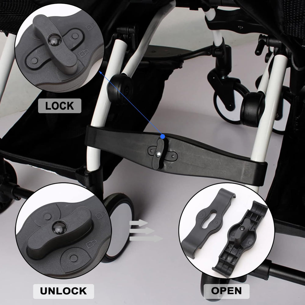 LIFTATAPA durable PP construction ensures reliable connections between compatible pushchairs.