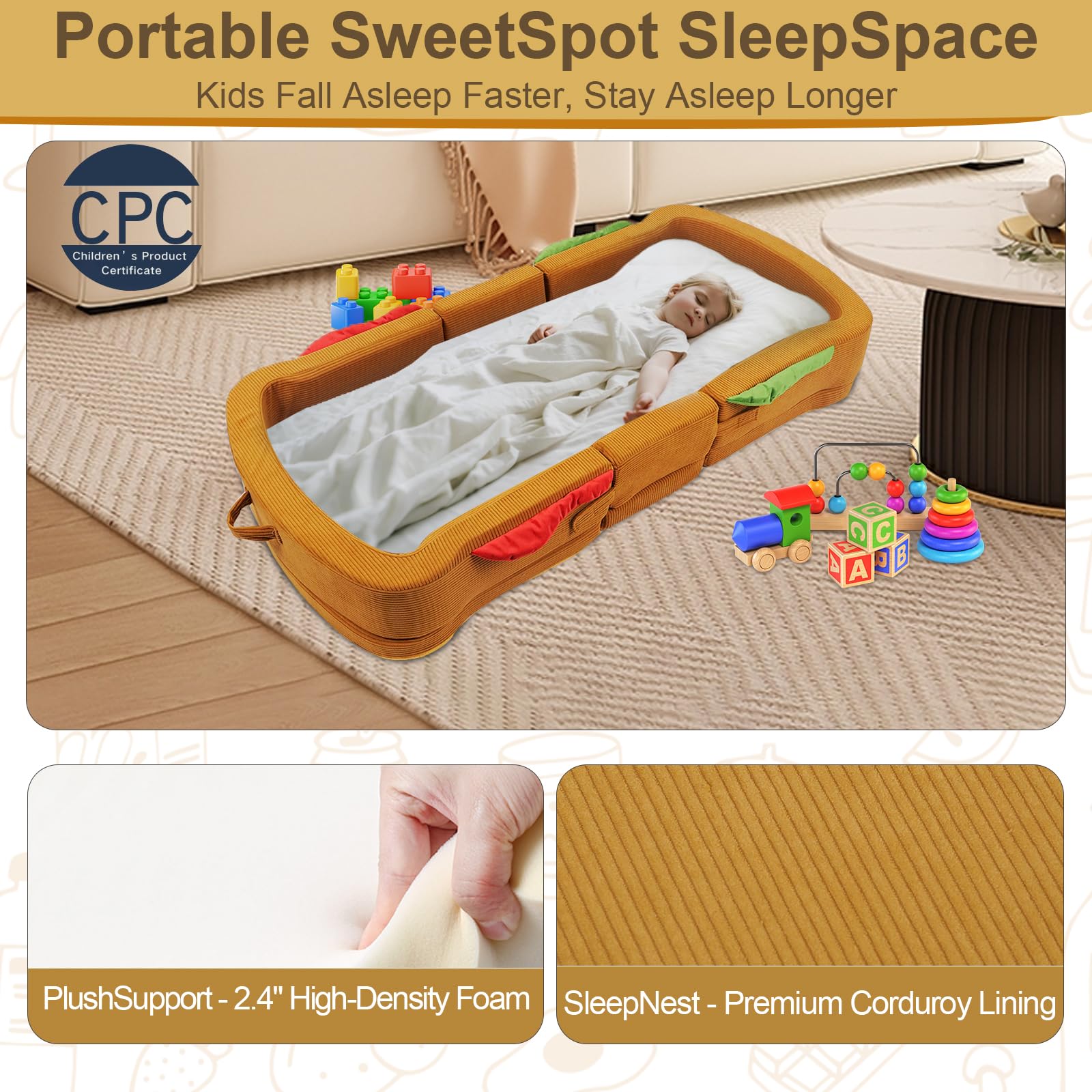 Soft flannel lining from LIFTOZA creates a warm sleeping space for comfort.