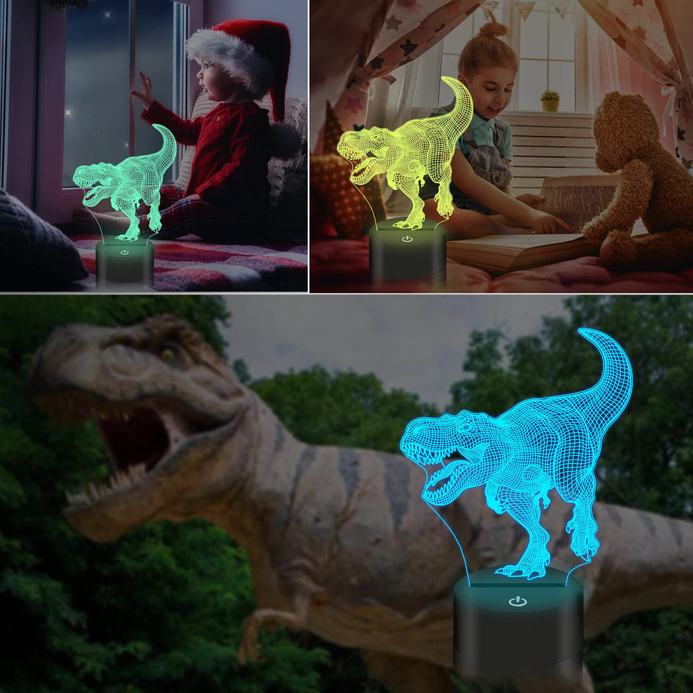 Lightzz 3D visual-effect lamp adds depth to bedtime ambiance.