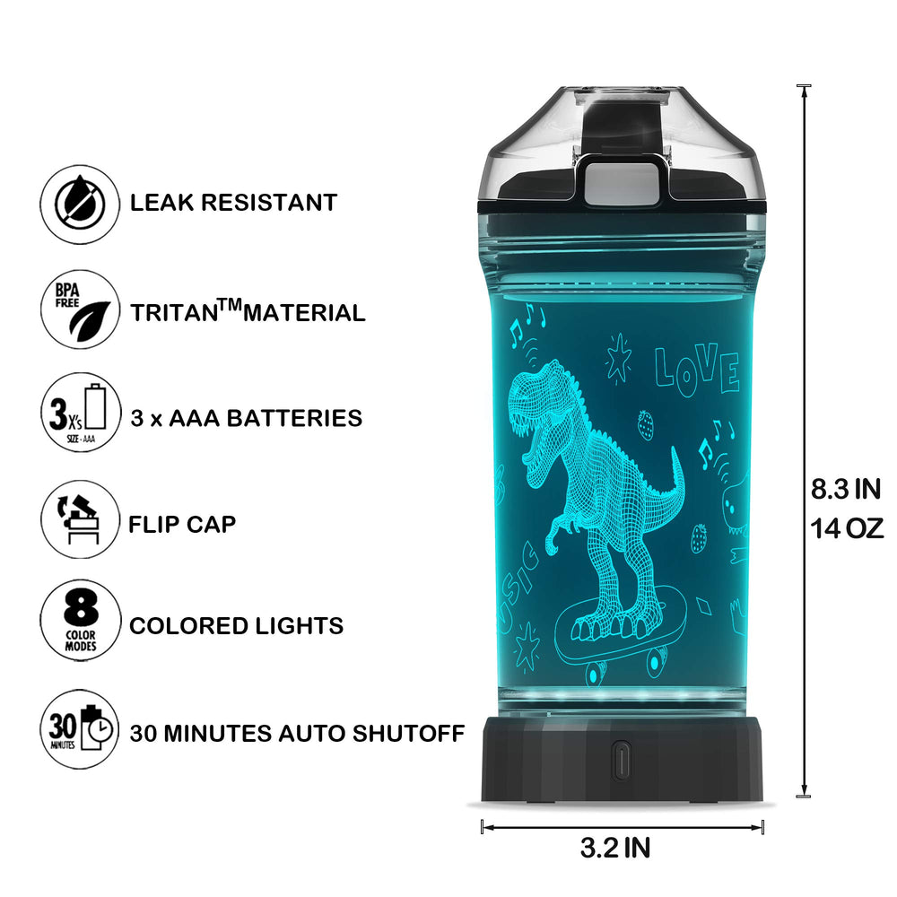Lightzz leak-proof lid with silicone gasket prevents spills during travel