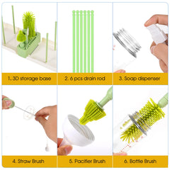 Lijroavy 7in1 soap dispenser provides quick lather on the go