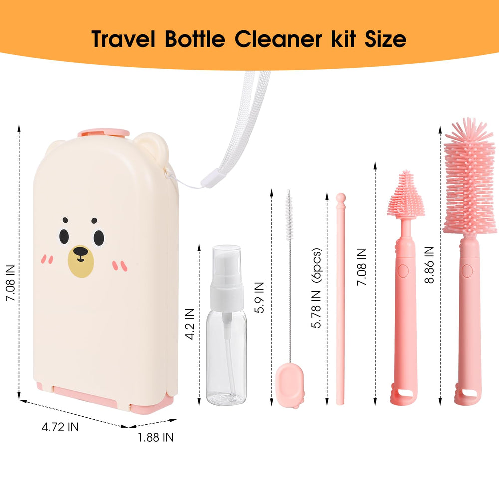 Lijroavy straw brush cleans narrow straws safely and deeply.