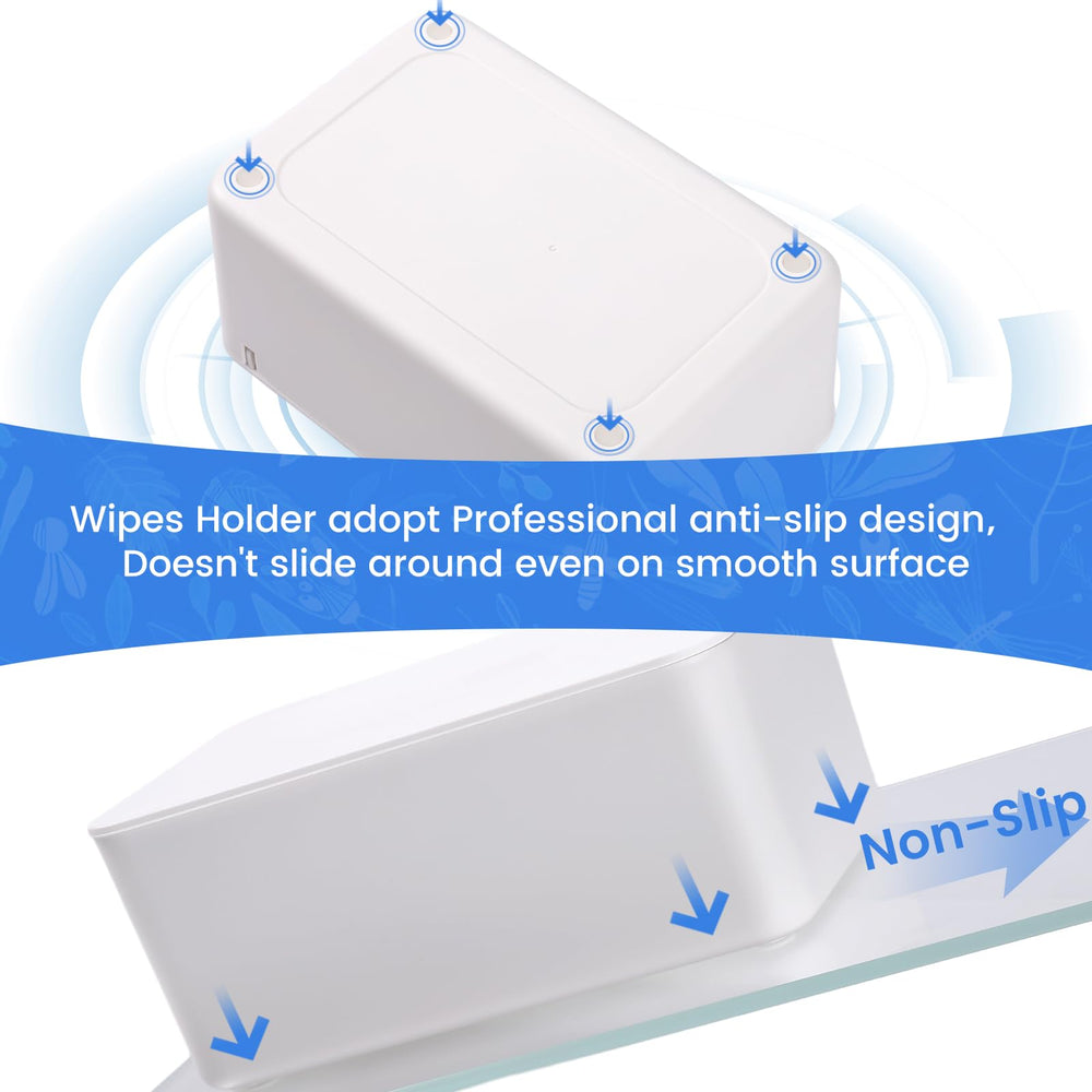 Lijroavy dispenser with non-slip feet stays stable during use