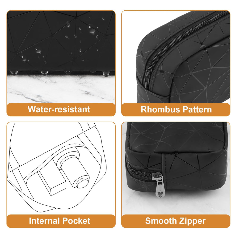 Likesing 2-pack period bag set, compact sizes for backpacks or purses.