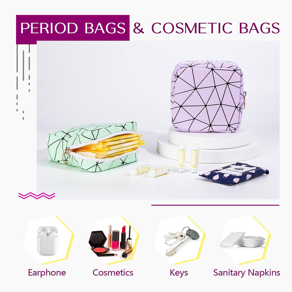 Compact cosmetics and napkin bag by Likesing for purse use