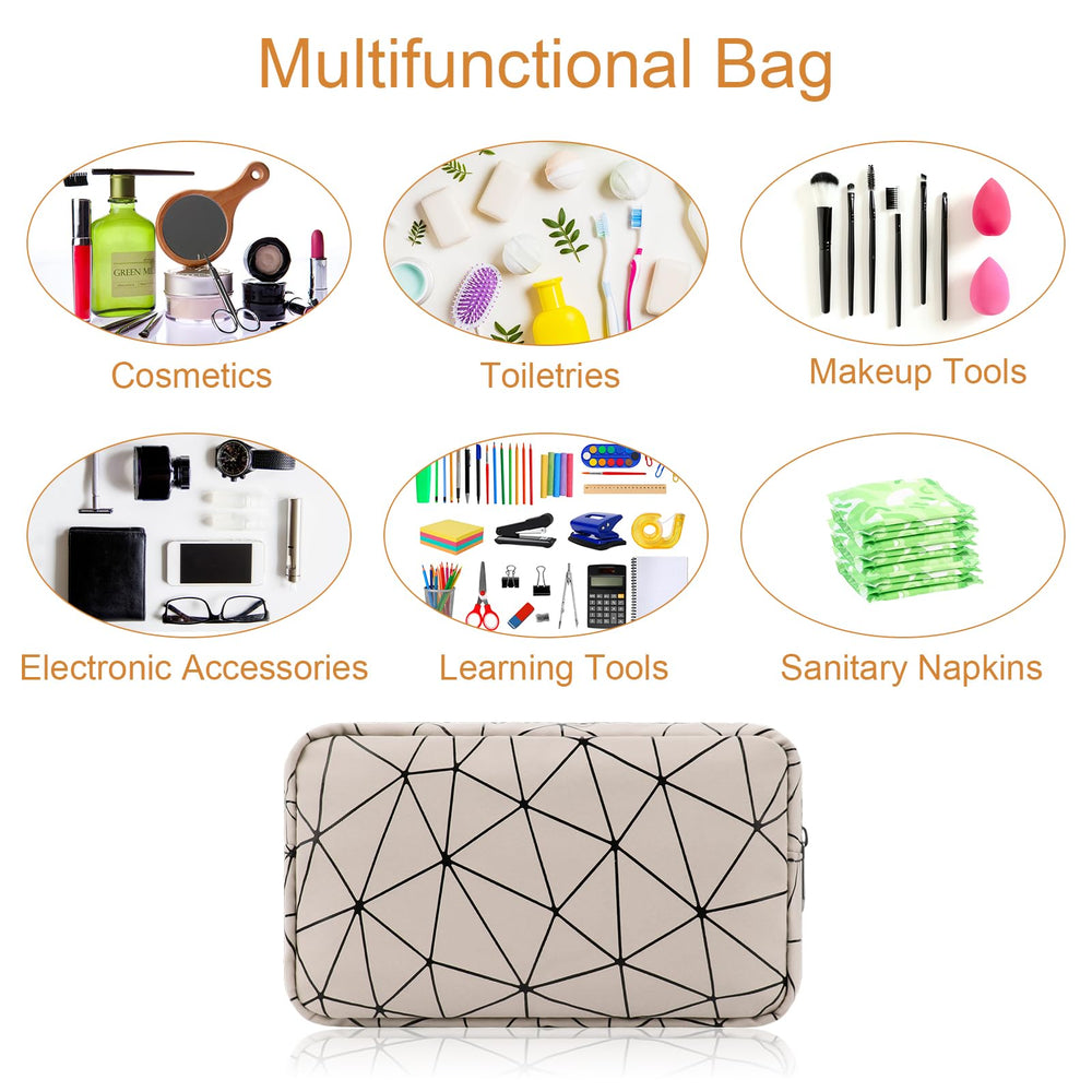 Likesing feminine care bag, compact organizer for pads, tampons, cosmetics.