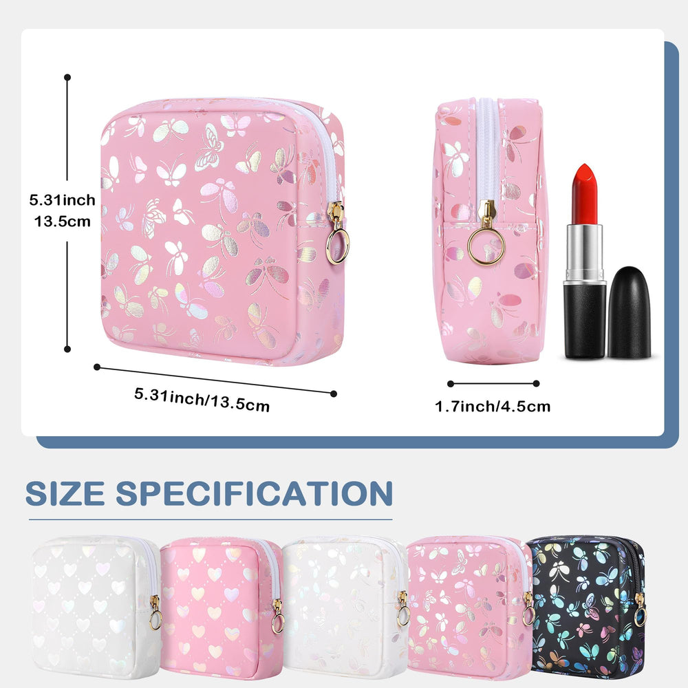 Likesing leather sanitary pouch, waterproof and durable for daily use.