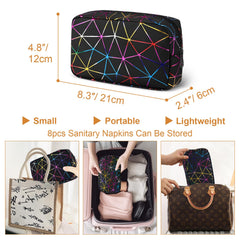 Likesing pad pouch purse multi-pocket keeps essentials organized.