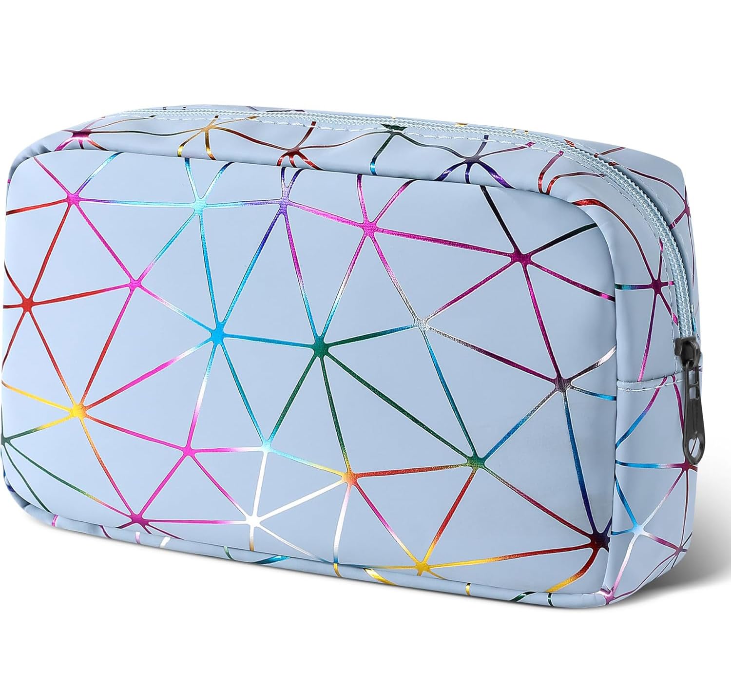 Likesing period bag in colorful blue front view for discreet daily use