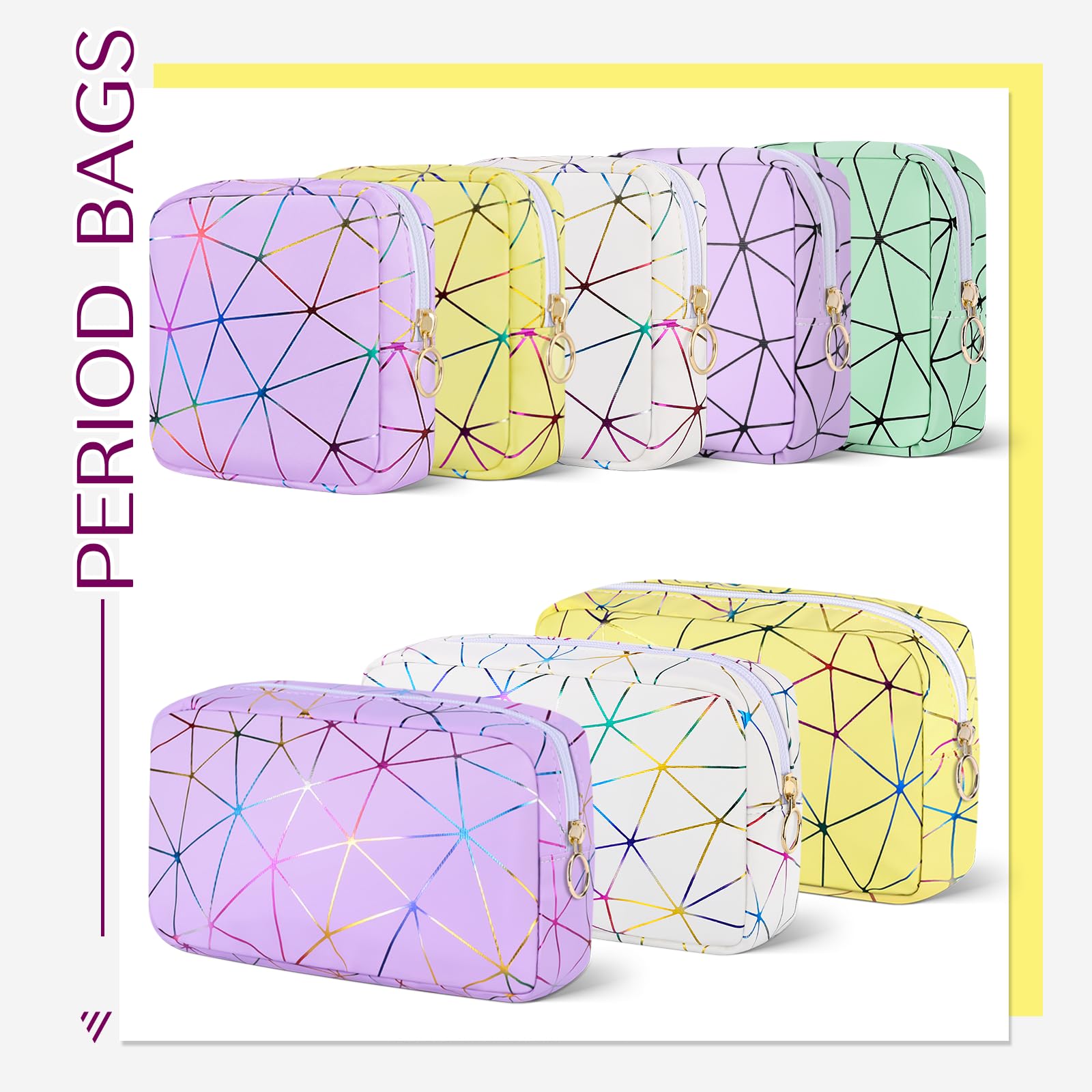 Colorful yellow design adds cheerful touch to Likesing period bag