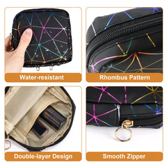 Likesing compact period bag fits 6–8 daily pads for easy daytime carry.
