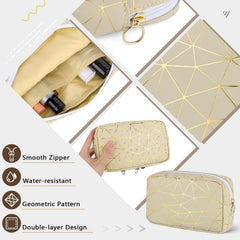 Likesing period bag side view demonstrates slim profile for travel