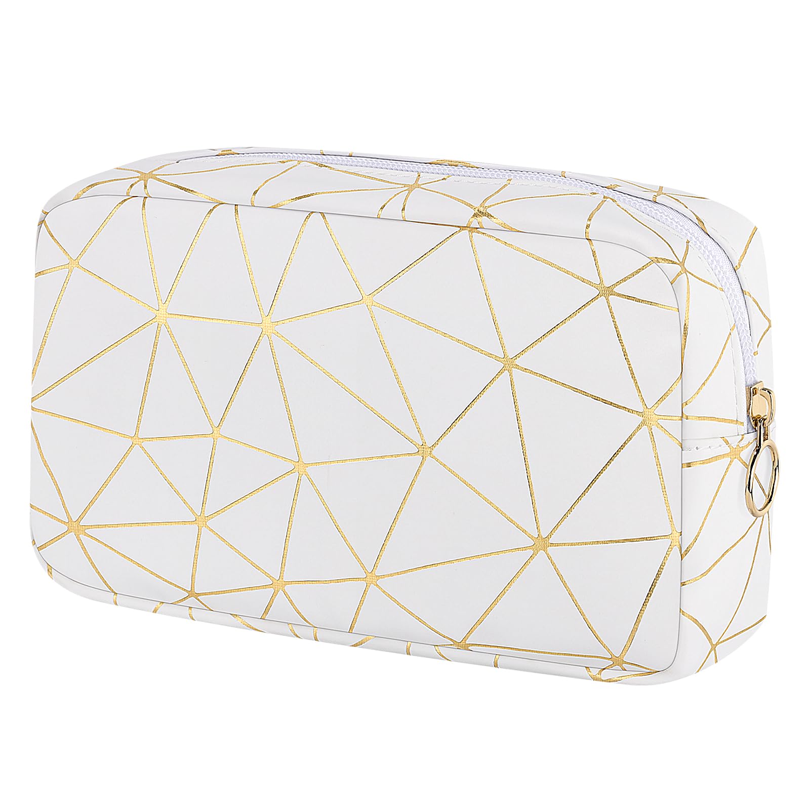 Likesing period bag leather compact for portable pad storage.