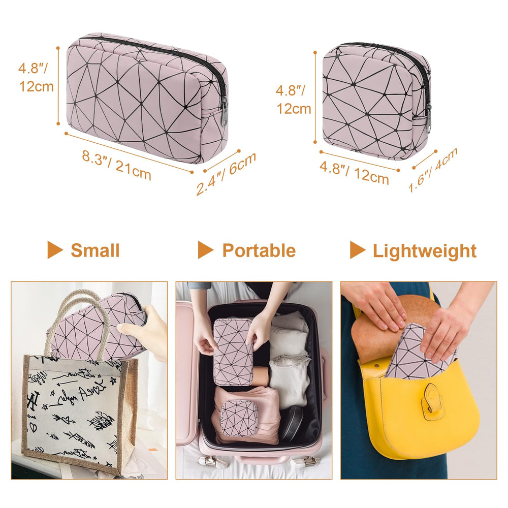 Likesing period bag interior padding protects contents during travel.