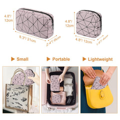 Likesing period bag interior padding protects contents during travel.