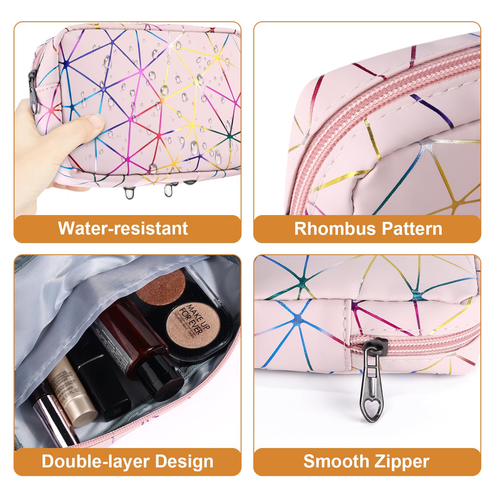 Likesing period bag travel-friendly design fits purses and backpacks.
