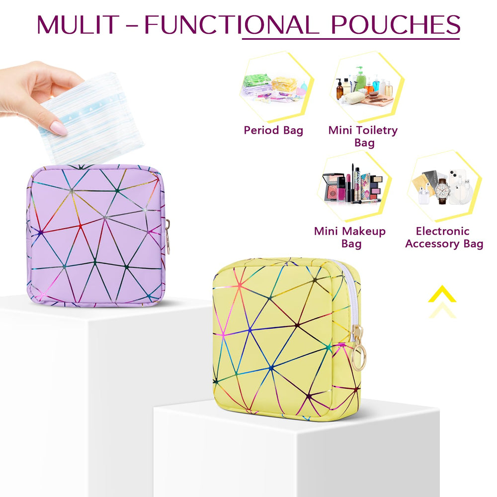 Likesing portable pouch suits purse, backpack, or suitcase on the go.