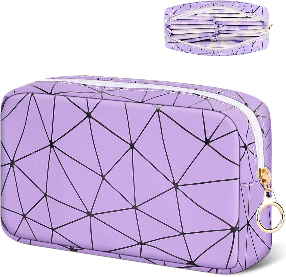 Purple Likesing period bag ready for on-the-go use.
