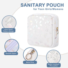 Likesing small period pouch fits 8–10 napkins on the go.