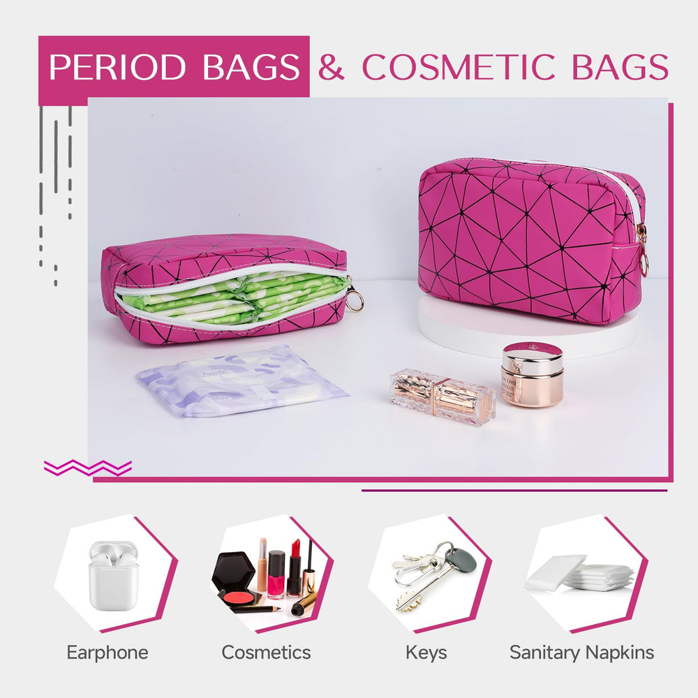 Likesing leather pad bag features water-resistant design and easy wipe-clean care.