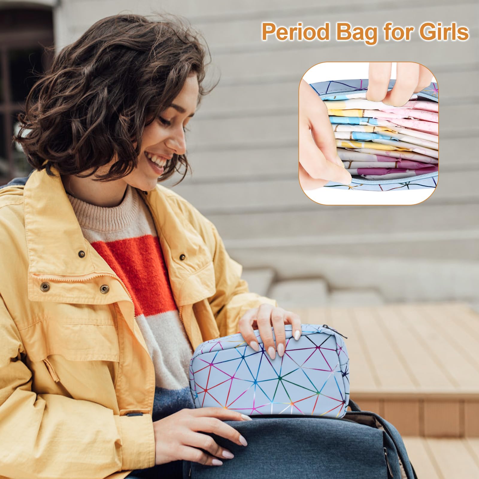Likesing waterproof leather pad pouch demonstrated for easy wipe-clean care