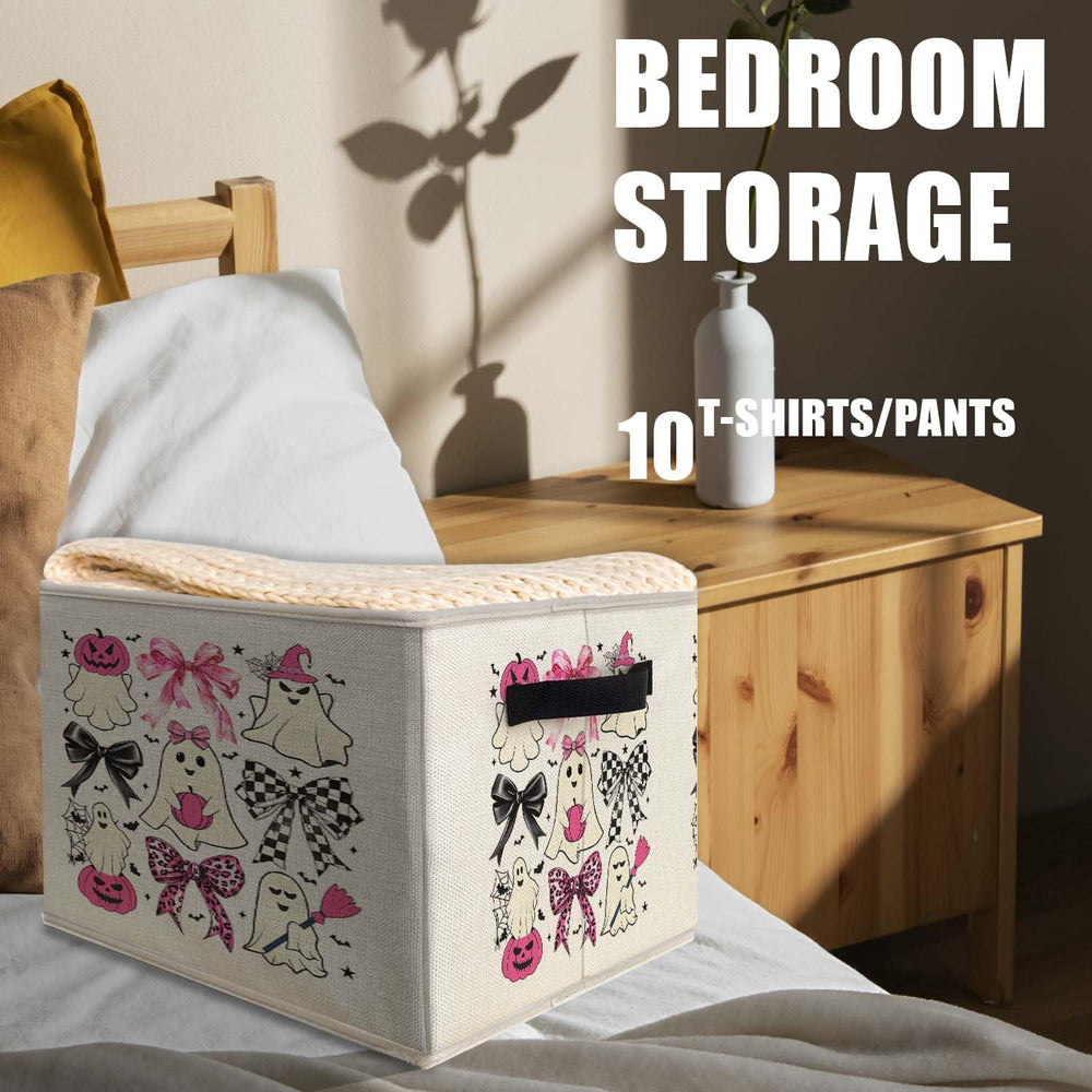 Cotton-linen outer with soft non-woven lining for gentle handling of items