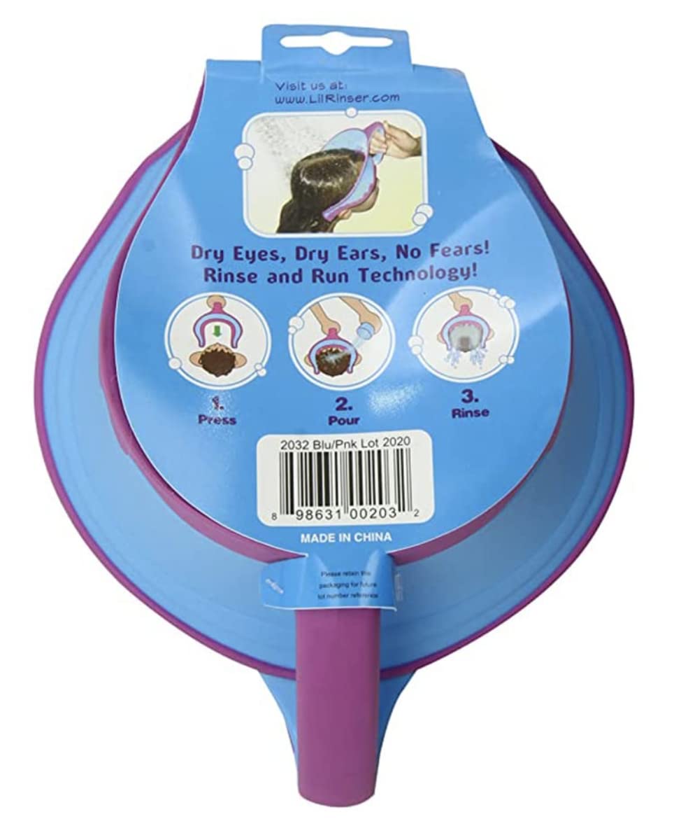 LiL Rinser easy use over-head application speeds shampoo time.