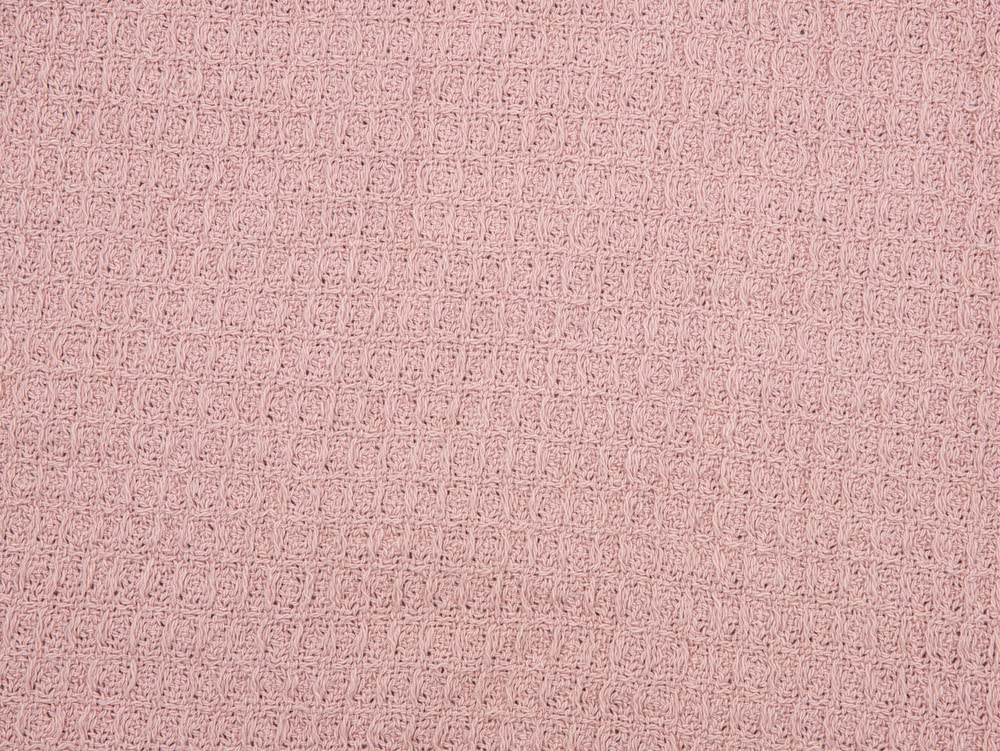 Lila & Jack waffle blanket machine washable and easy to care for.