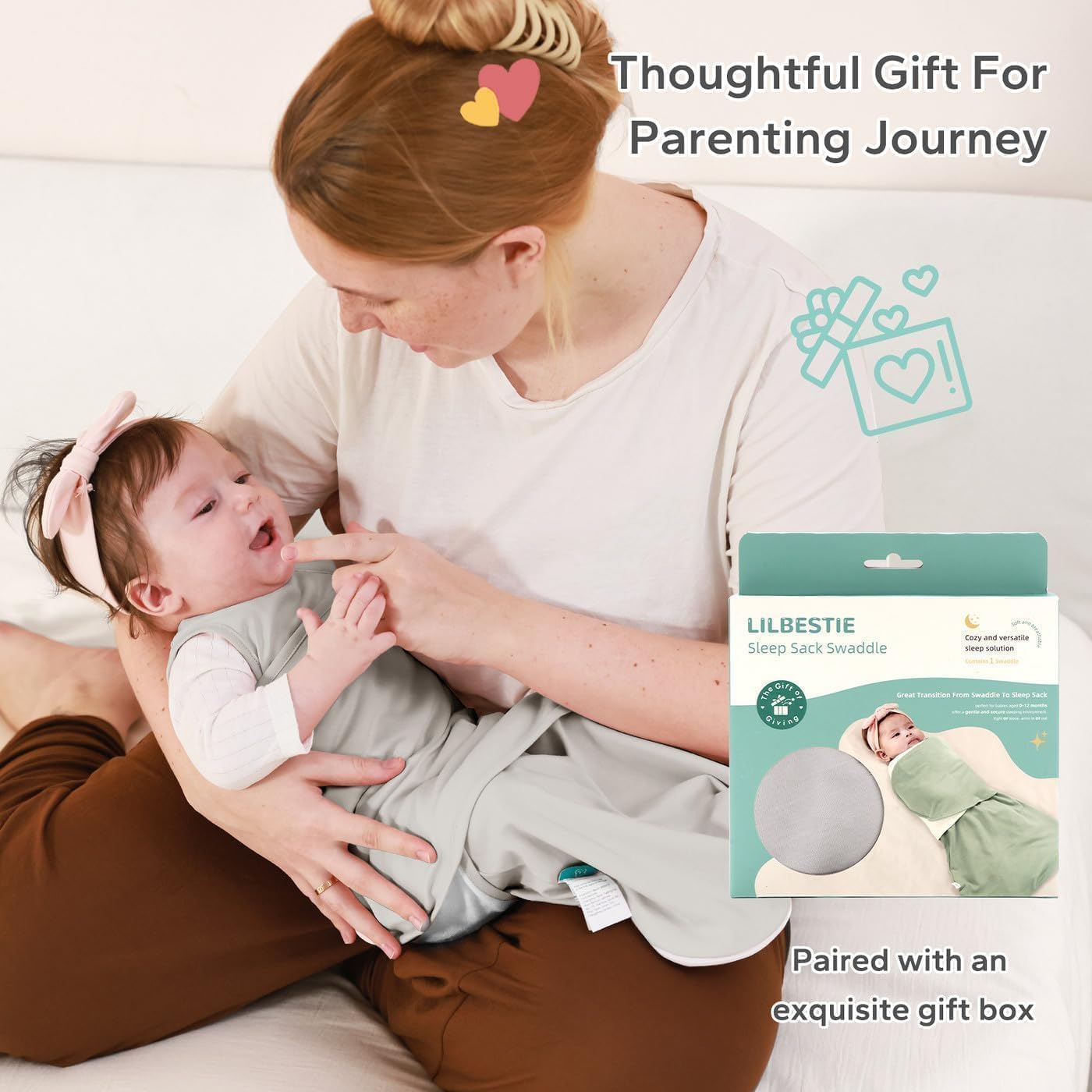 LILBESTIE easy night diaper change feature enables silent nighttime changes