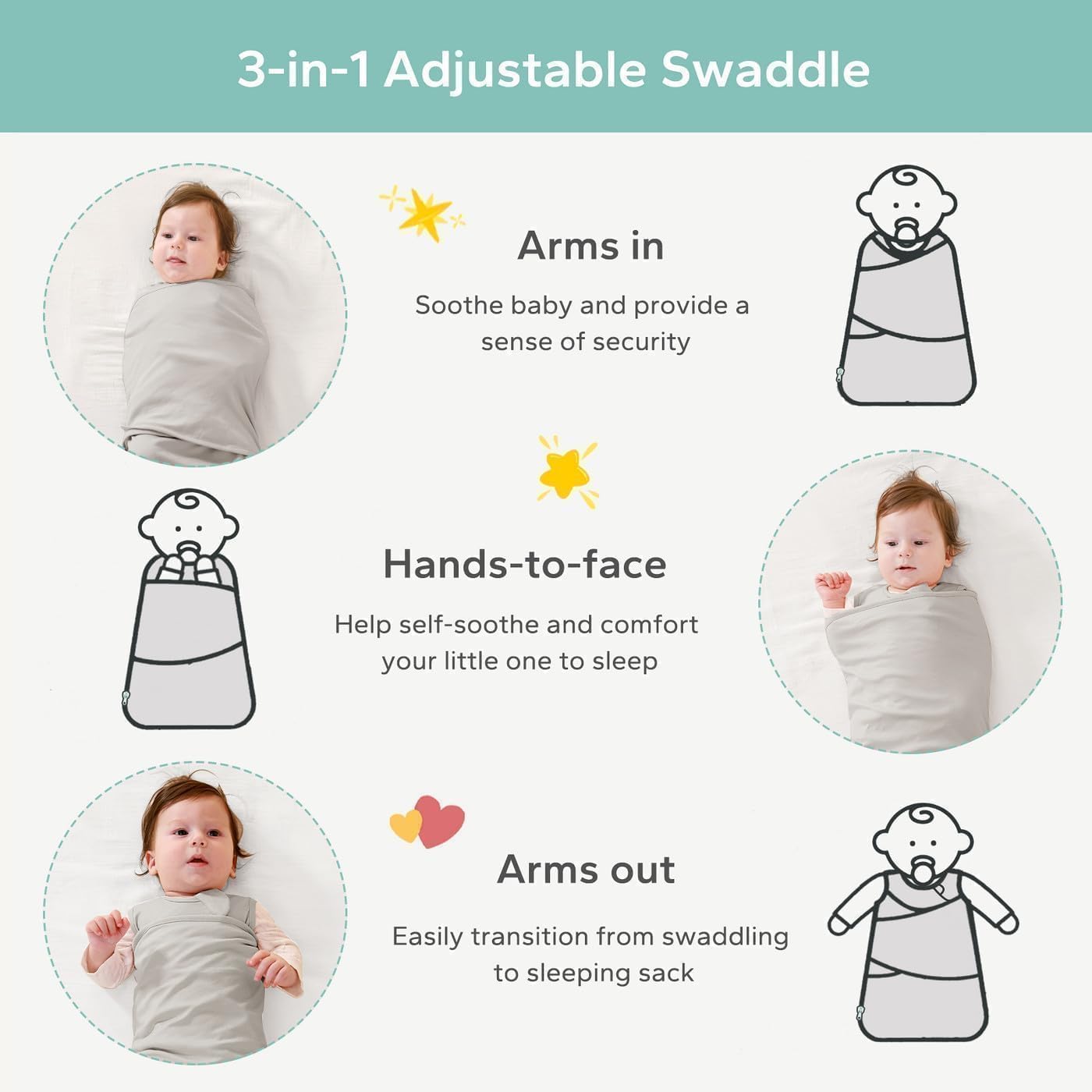 LILBESTIE natural cotton texture emphasizing breathable fabric for sensitive skin