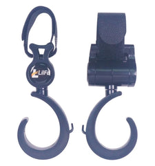 LilFe durable stroller clip for diaper bag keeps essentials secure.
