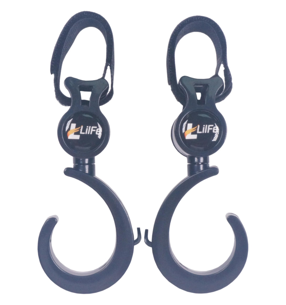 LilFe universal compatibility fits most strollers, wheelchairs, and walkers.