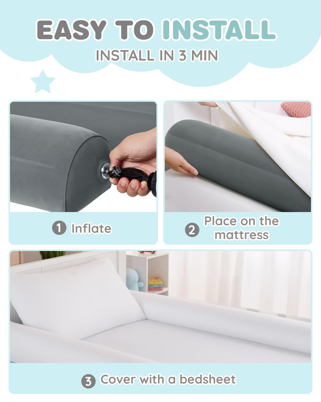 Lilian&Gema compact travel design with quick deflation