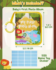 Lilian&Gema baby photo mirror insert for self-recognition and interactive play.