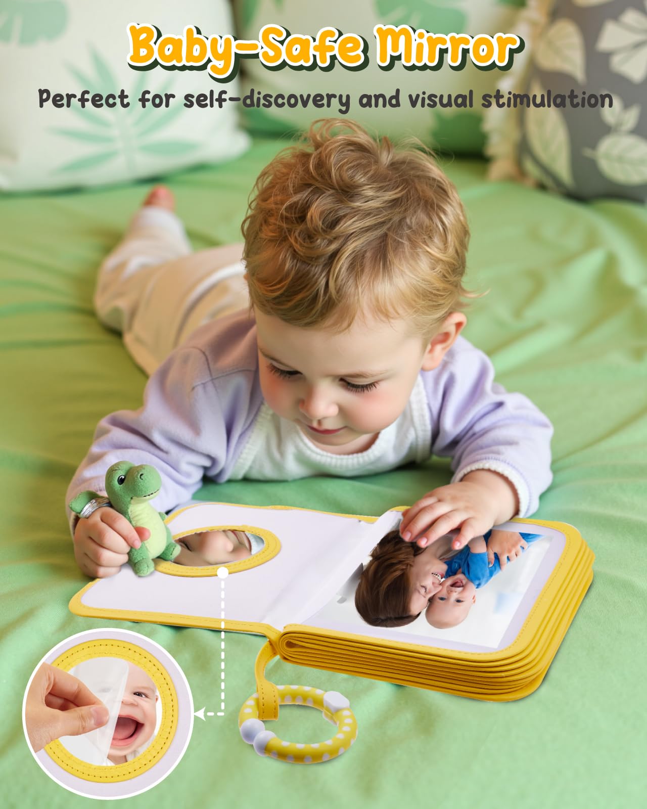 Lilian&Gema circle hook attachment for easy crib or stroller access.