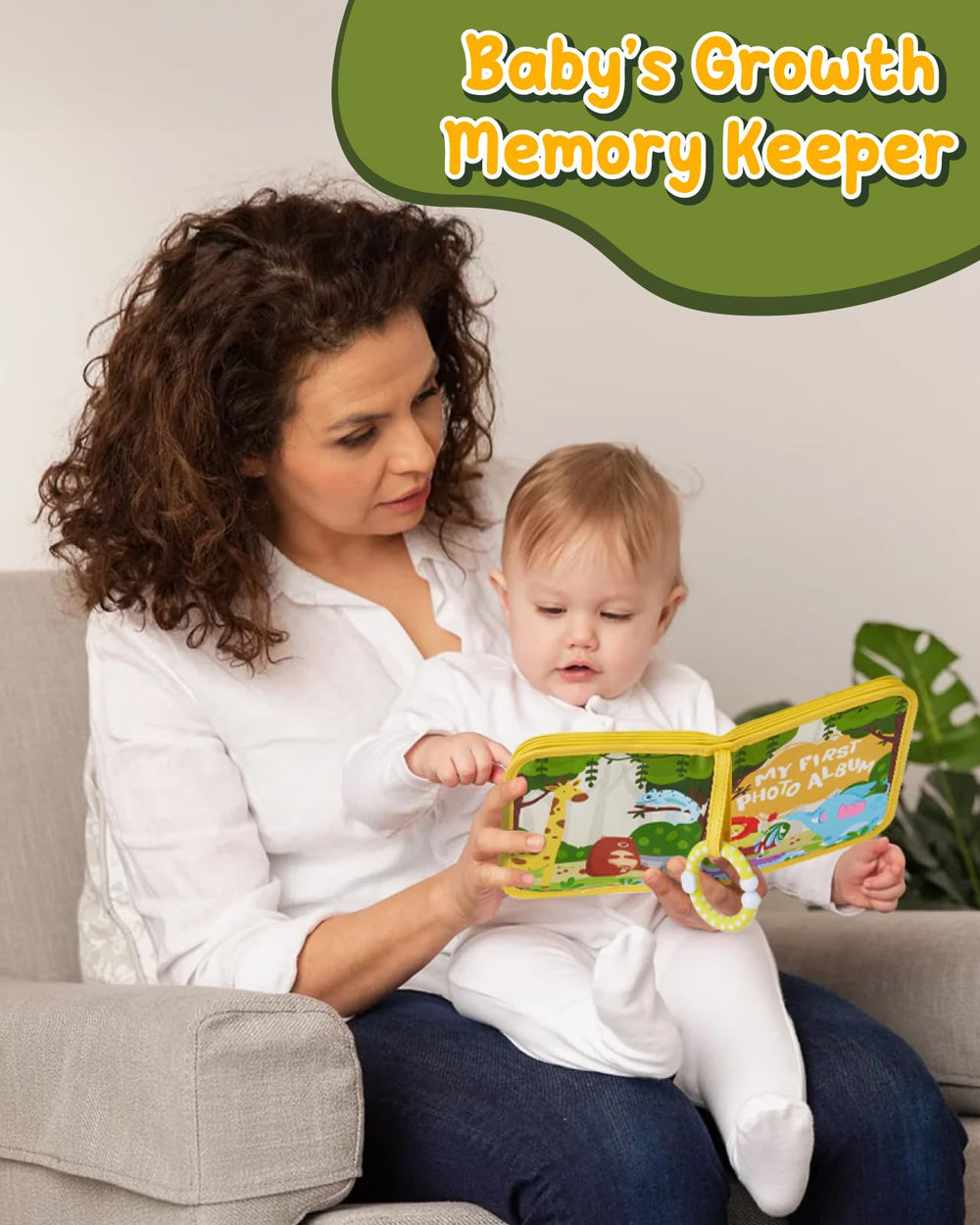 Lilian&Gema durable stitching and reinforced pages stand up to everyday toddler use.
