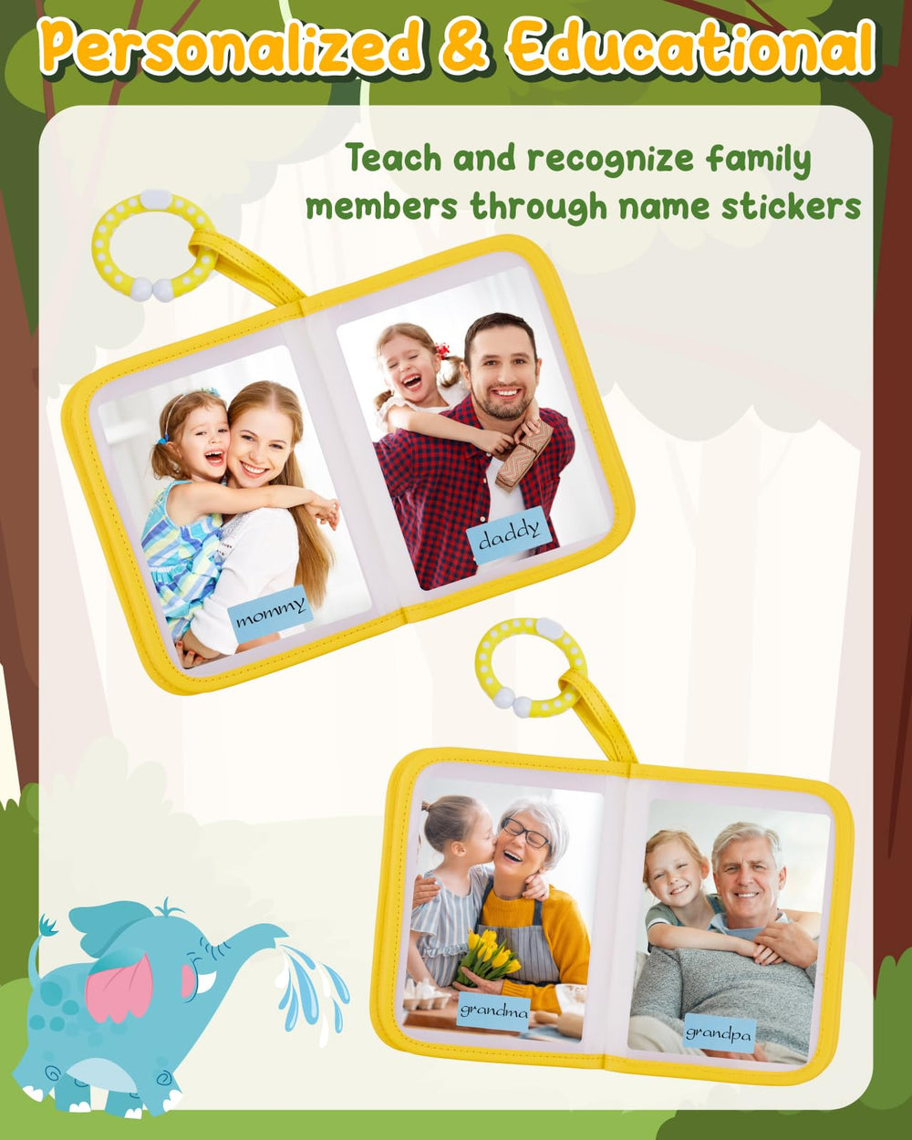 Lilian&Gema eco-friendly fabric ensures a fade-resistant, odor-free keepsake.
