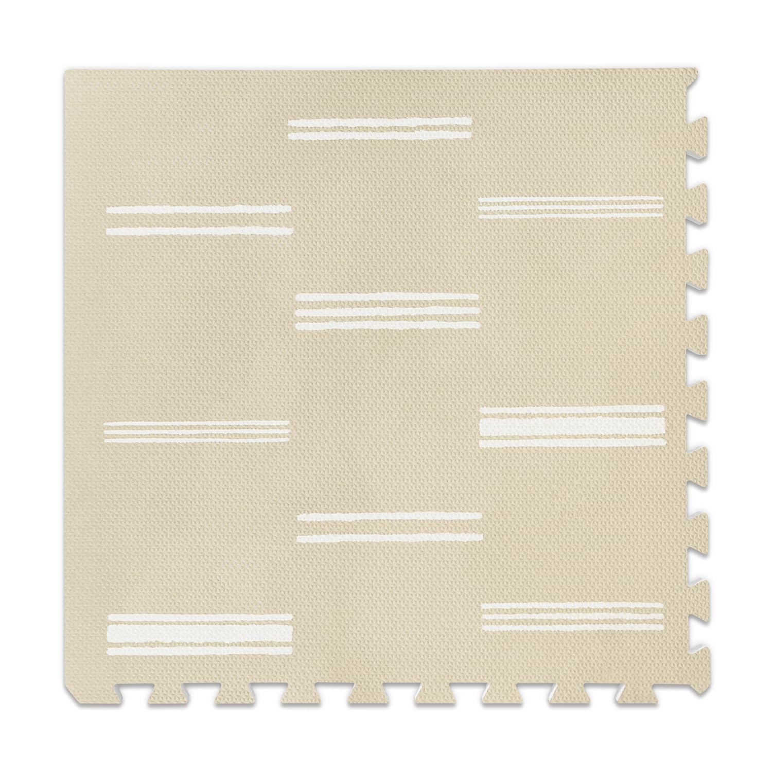 Lillefolk 6x6ft play mat provides generous space for babies and active play