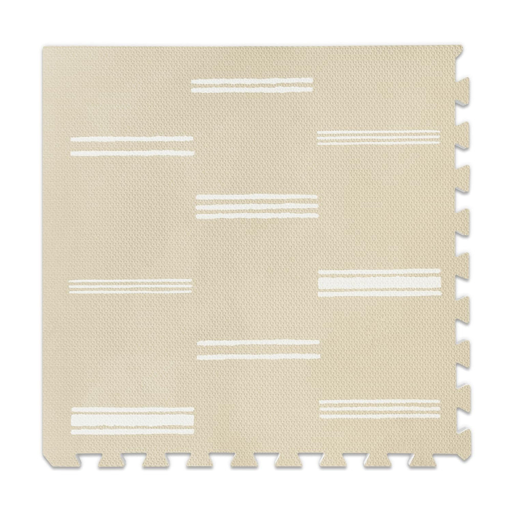 Lillefolk 6x6ft play mat provides generous space for babies and active play