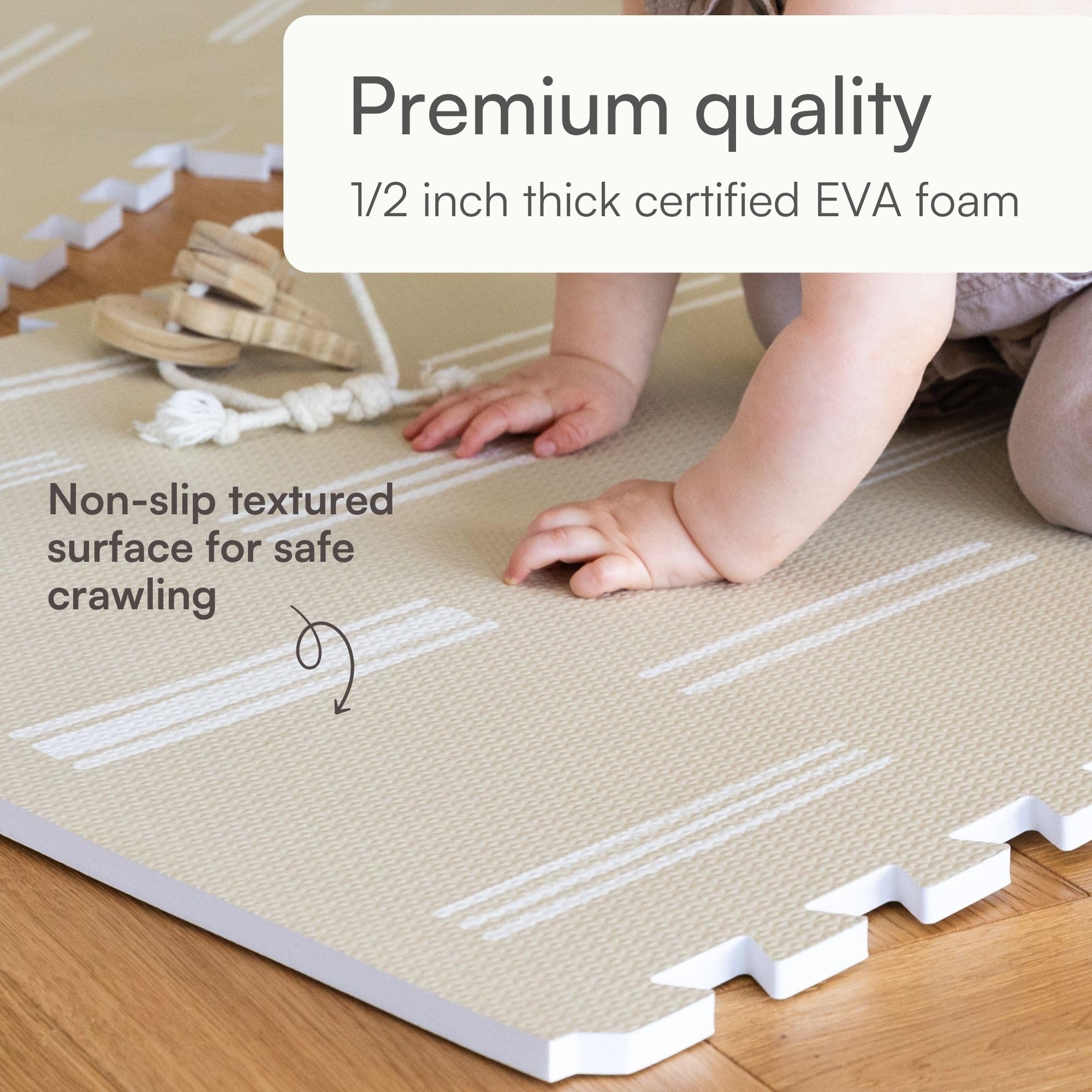 Lillefolk no loose edges enhance safety and durable assembly