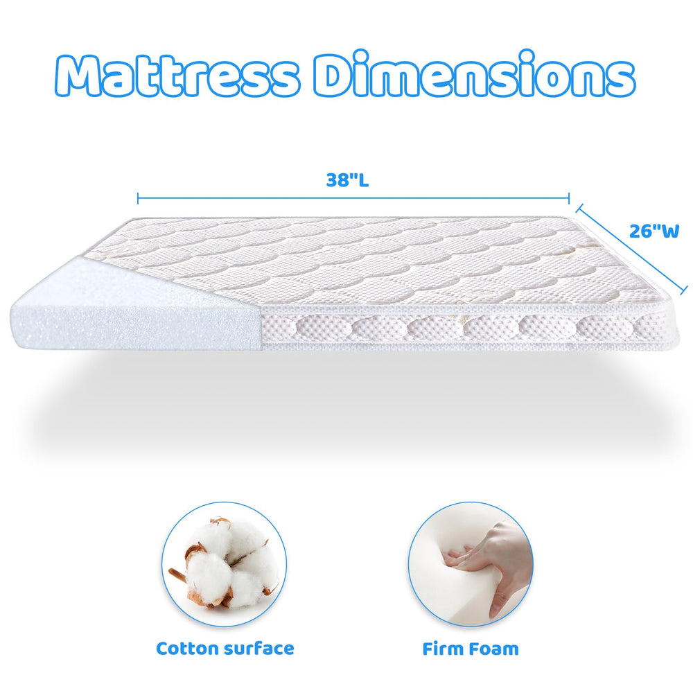 Lillibearas odorless baby foam topper keeps play area fresh and comfortable